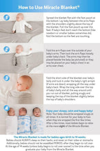 Load image into Gallery viewer, Miracle Blanket Baby Sleep Wearable Swaddle Wrap for Newborn/Infant Boy or Girl 0-3 Months, Solid Heather Gray