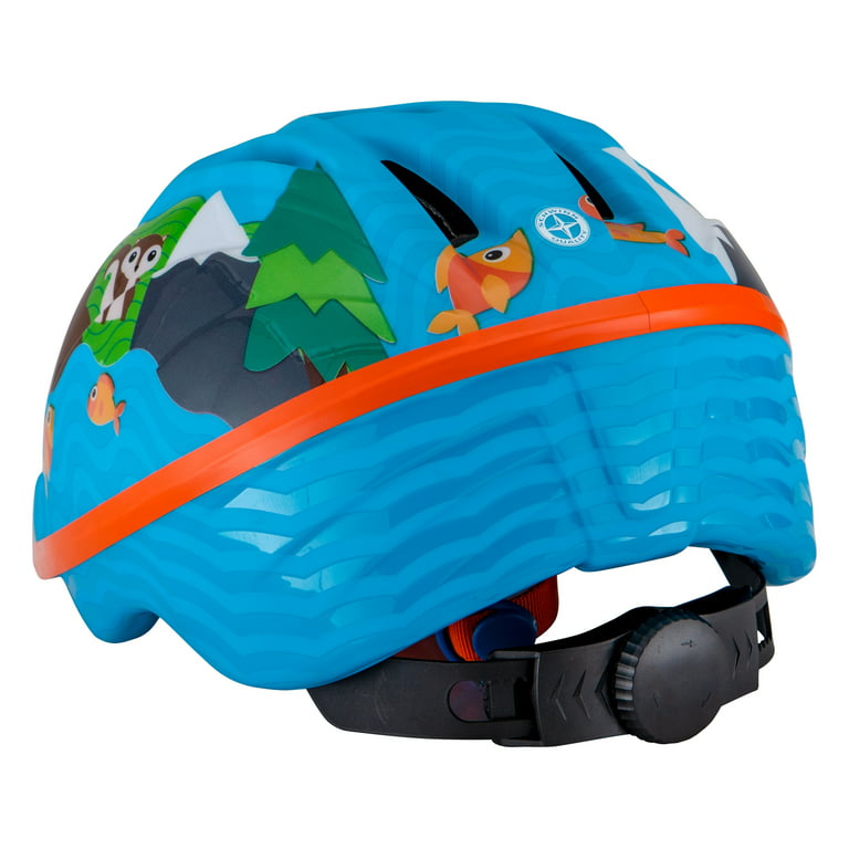 Schwinn Classic Toddler Bicycle Helmet, Blue Fox, For Ages 3 - 5  Moms  Exchange Store