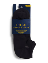 Load image into Gallery viewer, Polo Ralph Lauren Men's Low-Cut Sock 3-Pack