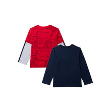 Load image into Gallery viewer, Boys' Disney Cars Graphic Long Sleeve T-Shirts, 2-Pack