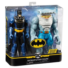 Load image into Gallery viewer, DC Comics Batman & King Shark 12" Action Figures