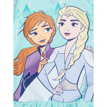 Load image into Gallery viewer, Frozen 2 Toddler Girls Flutter Sleeve Ruffle Peplum Top & Bike Shorts Outfit, 2-Piece Set