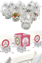 Load image into Gallery viewer, 12 Pieces Fillable Silver Crown with Pouch Party Favors