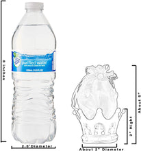 Load image into Gallery viewer, 12 Pieces Fillable Silver Crown with Pouch Party Favors