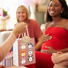 Load image into Gallery viewer, Baby Monthly Milestone Reusable Stickers Animal Design, 12 Pack