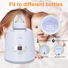 Load image into Gallery viewer, Lychee Baby Bottle Warmer 6-in-1 Smart Bottle Sterilizer & Food Heater for Breast Milk or Formula with LED-Display