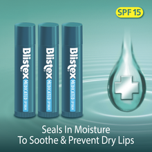 Load image into Gallery viewer, Blistex Medicated Lip Balm SPF 15, 3 Pack