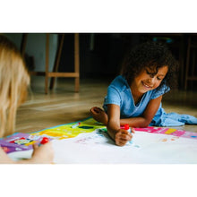 Load image into Gallery viewer, Chuckle & Roar Jumbo 4' x 3' Aqua Draw Doodle Mat