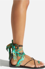 Load image into Gallery viewer, Bobbylee Ankle Tie Sandal