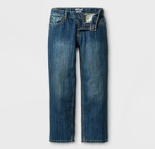 Load image into Gallery viewer, Boys' Relaxed Straight Fit Jeans - Blue