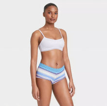 Load image into Gallery viewer, Women's Cotton Boy Shorts with Lace Waistband - Auden