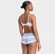 Load image into Gallery viewer, Women's Cotton Boy Shorts with Lace Waistband - Auden
