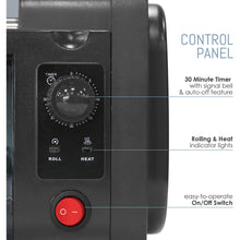 Load image into Gallery viewer, Elite Gourmet, 4 Bun Capacity, Hot Dog Roller & Toaster Oven