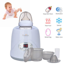 Load image into Gallery viewer, Lychee Baby Bottle Warmer 6-in-1 Smart Bottle Sterilizer & Food Heater for Breast Milk or Formula with LED-Display