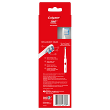 Load image into Gallery viewer, Colgate 360 Advanced Whitening Battery Toothbrush Replacement Head - 2 Count
