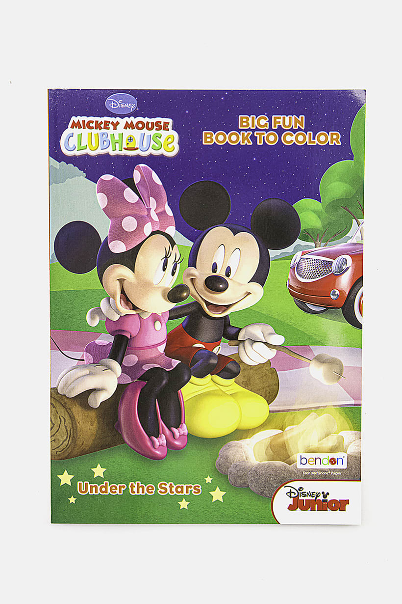 Mickey Mouse and Minnie Mouse Coloring Book 