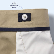 Load image into Gallery viewer, French Toast Girls&#39; Adjustable Waist Stretch Twill Bermuda Short
