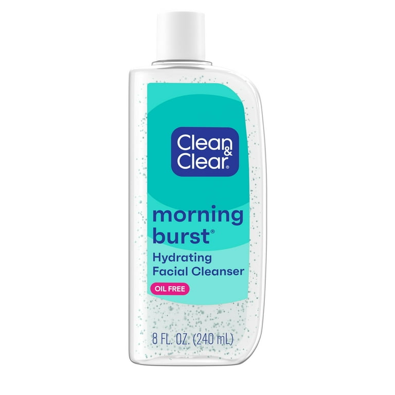Clean & Clear Morning Burst Oil-Free Hydrating Facial Cleanser - 8 fl. oz