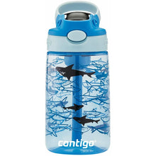 Load image into Gallery viewer, Contigo Kids 14 oz. Water Bottle 2-Pack - Dinos/Sharks
