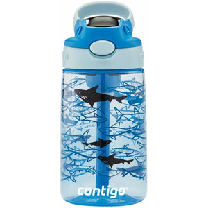 Contigo Kids 14 oz. Water Bottle 2-Pack - Dinos/Sharks