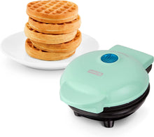 Load image into Gallery viewer, DASH Mini Waffle Maker
