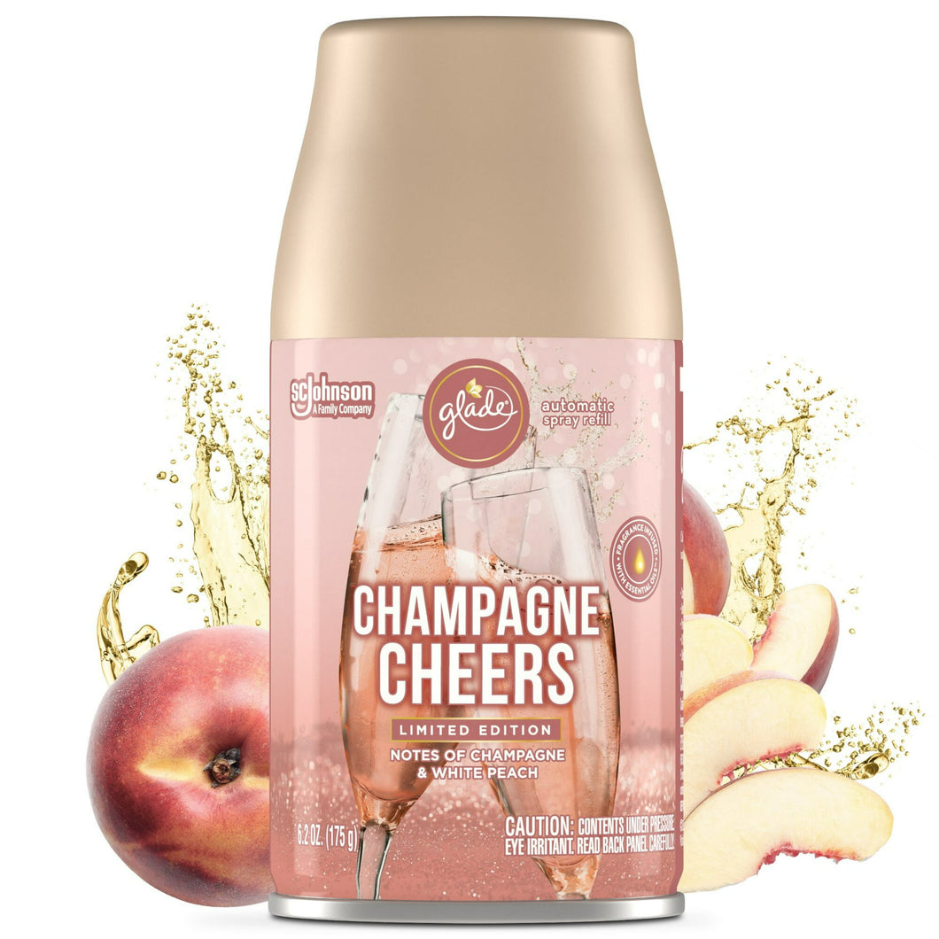 Glade Automatic Spray, Champagne Cheers 6.2 Oz