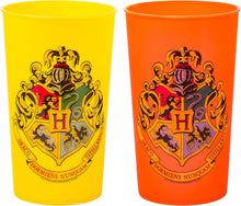 Load image into Gallery viewer, Harry Potter Hogwarts Crest 4-Pack Color Changing Cups, 20 Ounces
