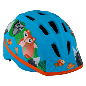 Schwinn Classic Toddler Bicycle Helmet, Blue Fox, For Ages 3 - 5