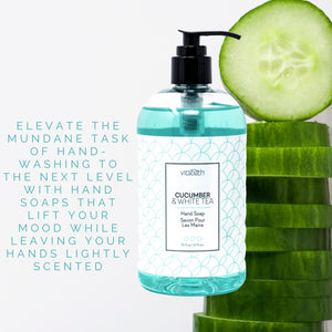 Vitabath Cucumber & White Tea Hand Soap 16 fl oz