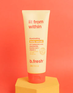 b.fresh lit from within illuminating body serum, 8 oz