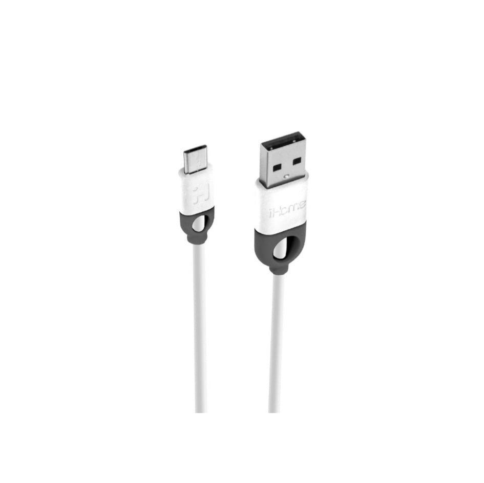 IHome White 5 ft. Charge & Sync Micro USB Cable