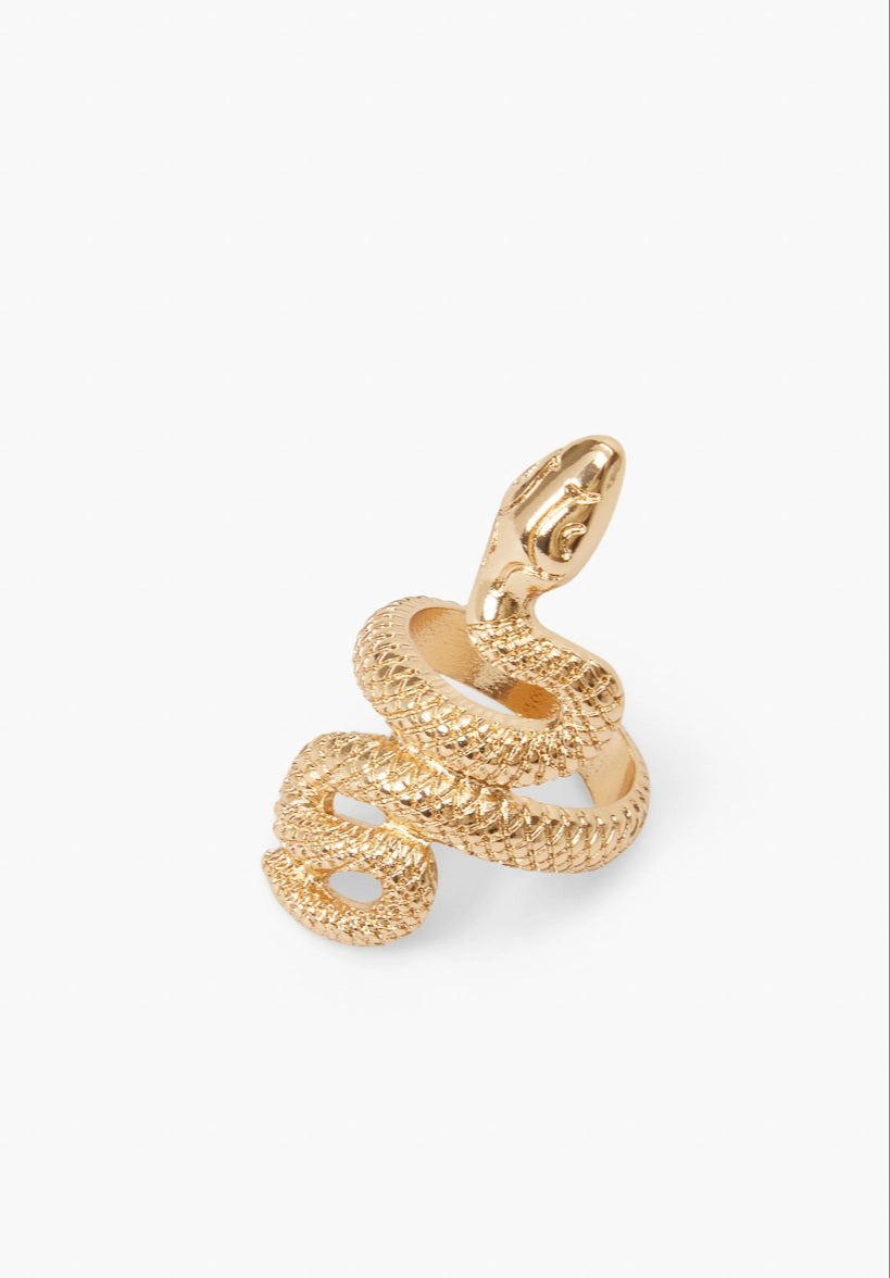 Gold Snake Ring