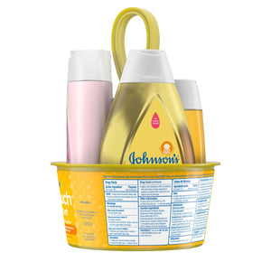 Johnson's First Touch Gift Set, Baby Bath & Skin Products, 5 items