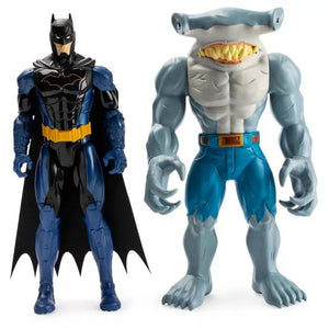 DC Comics Batman & King Shark 12" Action Figures