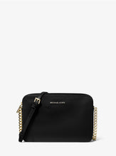 Load image into Gallery viewer, Michael Kors Jet Set Large Saffiano Leather Crossbody Bag
