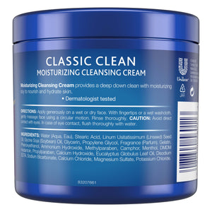 Noxzema Facial Cleanser Moisturizing Cream, 12 oz