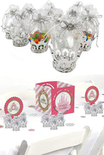 Load image into Gallery viewer, 12 Pieces Fillable Silver Crown with Pouch Party Favors
