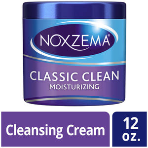 Noxzema Facial Cleanser Moisturizing Cream, 12 oz