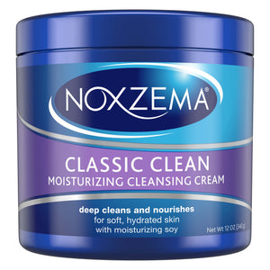 Noxzema Facial Cleanser Moisturizing Cream, 12 oz