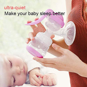 1 Pack Manual Breast Pump Device, Non-Electric