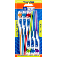 Load image into Gallery viewer, Dr. Fresh Dailies Toothbrushes, Firm, 6 Ct
