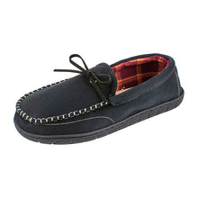 Load image into Gallery viewer, Dockers® Plaid Lined Moccasin Slippers
