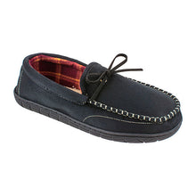 Load image into Gallery viewer, Dockers® Plaid Lined Moccasin Slippers
