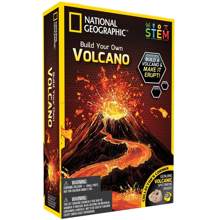 National Geographic Build Your Own Volcano Science Kit