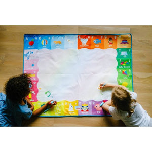 Chuckle & Roar Jumbo 4' x 3' Aqua Draw Doodle Mat