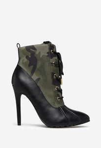 Sheila Stiletto Duck Bootie