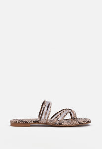 Brennon Strappy Flat Sandal