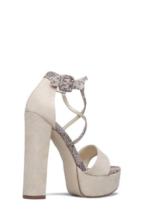 Skylar Block Heel Platform Sandal