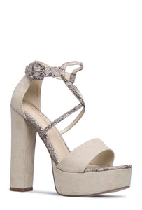 Skylar Block Heel Platform Sandal