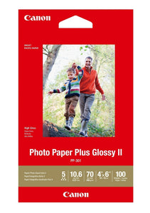 Canon Photo Paper Plus Glossy II 4” x 6"